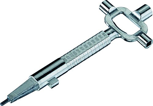 ABUS Bauschlüssel universal, silber, 30858 von ABUS