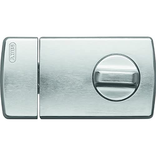 ABUS Tür-Zusatzschloss 2110 mit Drehknauf, silber, 56033 von ABUS