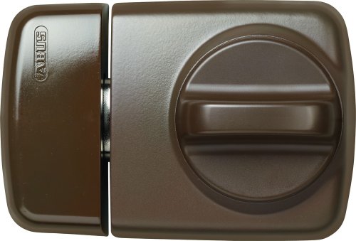 ABUS 589157 7510 B Tür-Zusatzschloss mit Drehknauf für Türen mit schmalen Rahmenprofilen, braun ABUS 589157 7510 B Tür-Zusatzschloss mit Drehknauf für Türen mit schmalen Rahmenprofilen, braun von ABUS