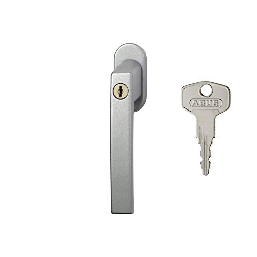 ABUS Abschließbarer Fenstergriff FG210 AB210 - Fensterknauf mit Druckzylinder, gleichschließend - ABUS-Sicherheitslevel 3 - 59486 - Silber ABUS Abschließbarer Fenstergriff FG210 AB210 - Fensterknauf mit Druckzylinder, gleichschließend - ABUS-Sicherheitslevel 3 - 59486 - Silber von ABUS