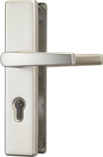 ABUS Tür-Schutzbeschlag KLS114 F2 neusilber mit beidseitigem Drücker 08299 ABUS Tür-Schutzbeschlag KLS114 F2 neusilber mit beidseitigem Drücker 08299 von ABUS