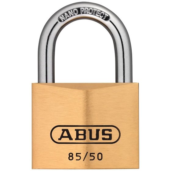 ABUS - AV-Vorhangschloss 85/50, Messing massiv von Abus