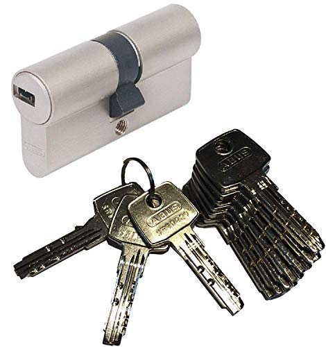 ABUS EC550 Profil-Doppelzylinder Länge (a/b) 35/45mm (c=80mm) mit 10 Schlüssel von ABUS
