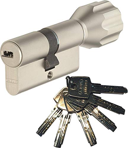 ABUS EC550 Profil-Knaufzylinder Länge Z30/K40mm mit 6 Schlüssel von ABUS