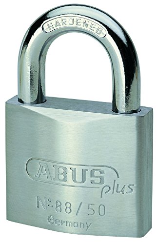 ABUS Fahrradschloss 88/50 Prestige Plus Chrom 50 mm von ABUS