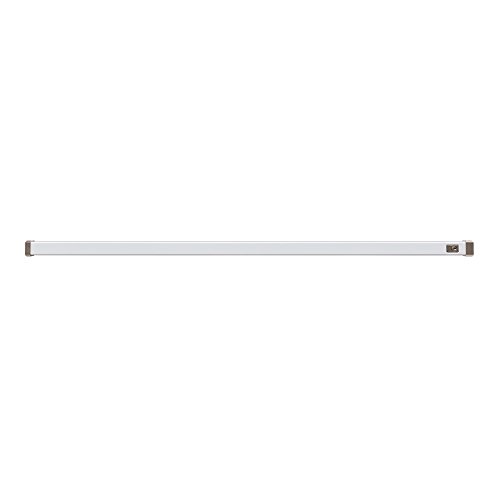 ABUS Fenster-Panzerriegel FPR217 sichtbarer Schutz gegen Einbrüche | stabiler Edelstahl-Riegel | 100 cm lang | abschließbar | AL0145 | weiß | 77184 von ABUS