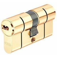 ABUS Messingspitzen Eurozylinder Doppelkupplung 30/40 mm (D66 MM 30/40) von Abus