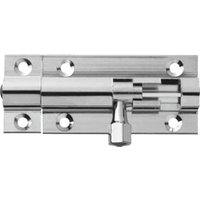Abus - Schieberiegel Messing verchromt 65 mm von Abus