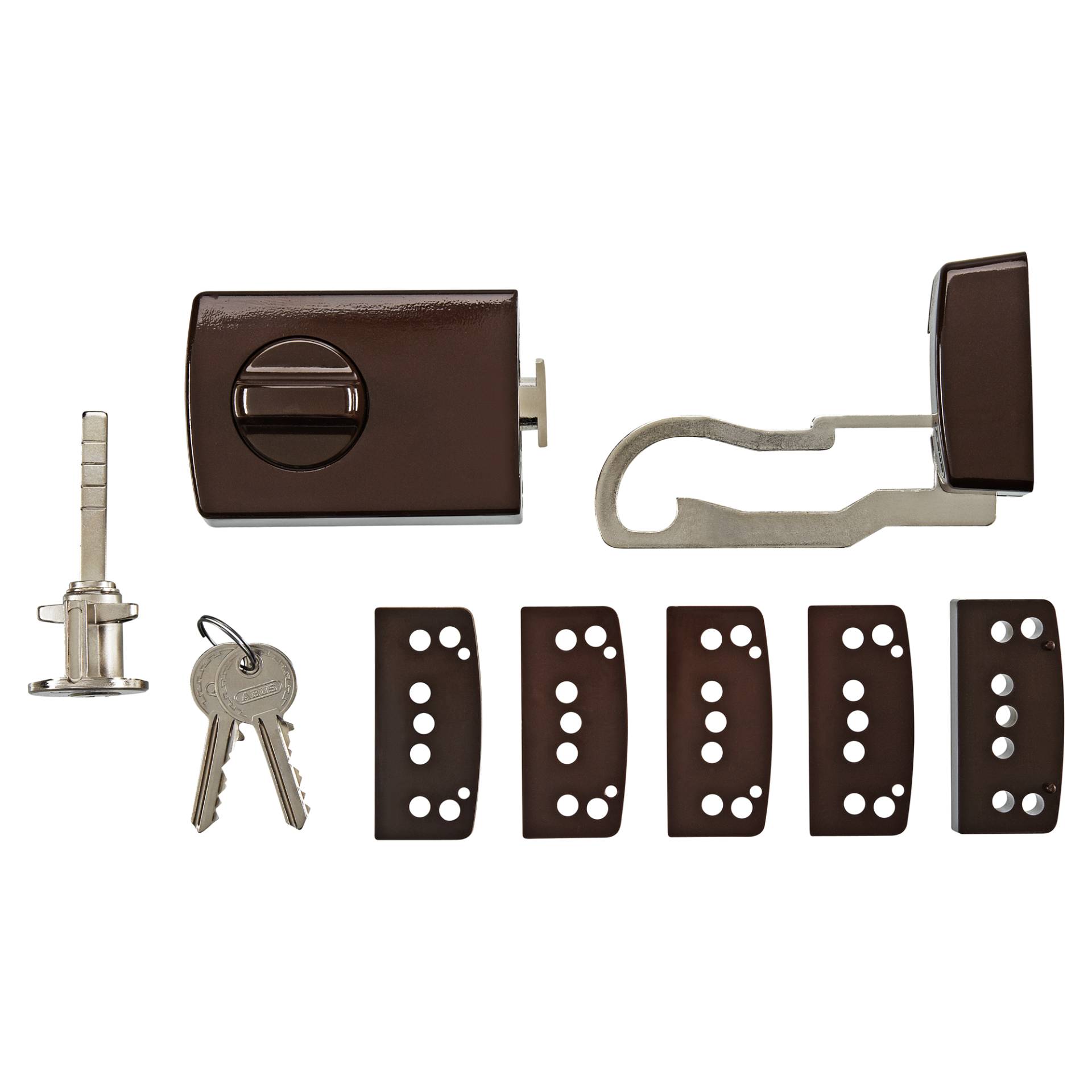 ABUS Türzusatzschloss 2130 braun ABUS Türzusatzschloss 2130 braun von Abus
