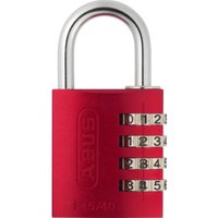 ABUS Zahlenschloss 145/40 rot mit EAN von Abus