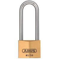 Abus - 2517 Zylindervorhangschloss 85/50HB80 gl Schlosskörperbreite 50 mm Messing von Abus