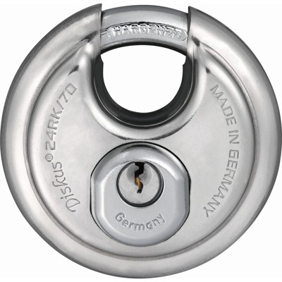 AV-Vorhangschloss, Diskus 24RK/70, Edelstahl von Abus