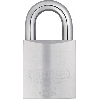 AV-Vorhangschloss 83/50, Messing massiv verchromt von Abus