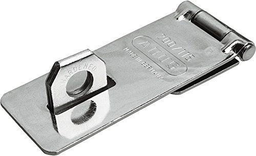 ABUS Überfalle 200/135 - Vorrichtung für Vorhängeschlösser - für einschlagende Türen - 01626 - ABUS-Sicherheitslevel 2 - Silberfarben ABUS Überfalle 200/135 - Vorrichtung für Vorhängeschlösser - für einschlagende Türen - 01626 - ABUS-Sicherheitslevel 2 - Silberfarben von ABUS
