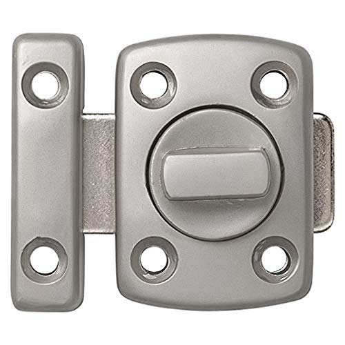 ABUS DRD30 N B 59665 Türriegel, vernickelt, matt, 30 mm, Silberfarben von ABUS