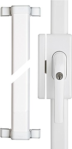 ABUS Fenster-Zusatzsicherung FOS650 - Stangenschloss mit Druckzylinder, verschiedenschließend - ABUS-Sicherheitslevel 10 - 73006 - Weiß ABUS Fenster-Zusatzsicherung FOS650 - Stangenschloss mit Druckzylinder, verschiedenschließend - ABUS-Sicherheitslevel 10 - 73006 - Weiß von ABUS