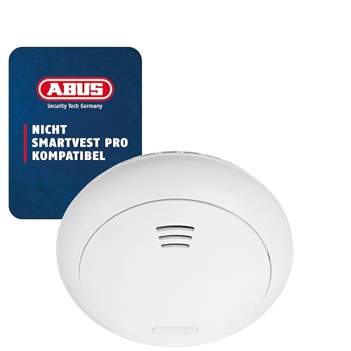 ABUS Smartvest Funk-Rauch-/Hitzewarnmelder FURM35000A - Melder zur Detektion von Rauch und Hitze - für Wohnräume - Weiß - 38831 ABUS Smartvest Funk-Rauch-/Hitzewarnmelder FURM35000A - Melder zur Detektion von Rauch und Hitze - für Wohnräume - Weiß - 38831 von ABUS