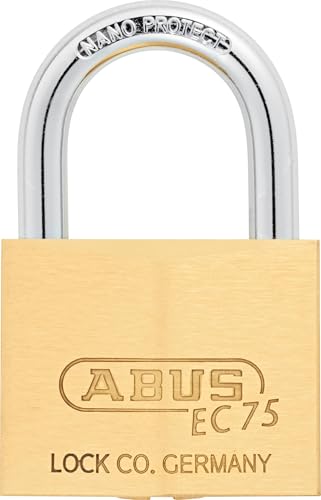 ABUS Hangschloss EC75/50 mit mit Wendeschlüsseltechnologie Messing, Schlosskörperbreite 50 mm" ABUS Hangschloss EC75/50 mit mit Wendeschlüsseltechnologie Messing, Schlosskörperbreite 50 mm" von ABUS