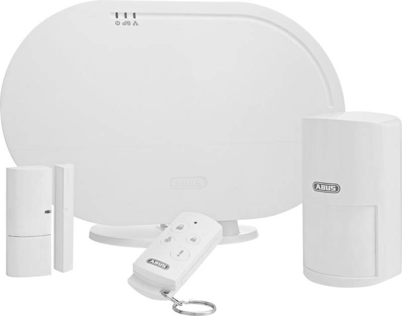 Abus Smartvest Funk-Alarmanlage & App-Basis Set weiß von Abus