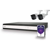 Abus - TVVR33622T Videoüberwachung Hybrid-Rekorder mit 2 Analog-HD-Kameras von Abus
