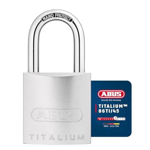 ABUS Titalium-Vorhangschloss 86TI/45 ohne Zylinder 27778 von ABUS