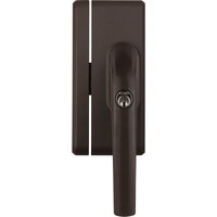 Fenstergriff-Zusatzsicherung FO400N b braun gleichschl. AL0125 - Abus von Abus