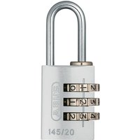 Abus Zahlenschloss Serie 145, Typ 145/20 silber mit ean von BANYO