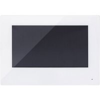 Abus FaceXess Türsprechanlage Innenmonitor 7-Zoll-Touchscreen 1024x600 Pixel - passend zu Video Türklingel mit Kamera, weiß von Abus