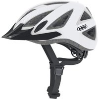 Fahrradhelm City Pro Größe l shiny white - Abus von Abus