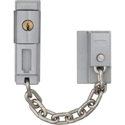 Türkette, abschließbar, SK79 B/DFNLI, Stahl silber gehärtet von Abus