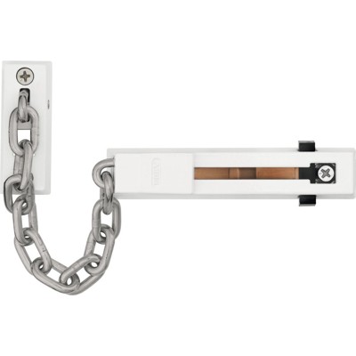 Türkette, mit integrierter Kettenhalterung, SK66 B/DFNLI, Stahl weiß gehärtet von Abus