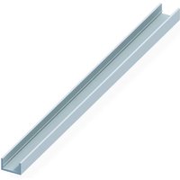 Vormann Alu U-Profil 10x22,5x1,5 mm, silber elox. 1000 mm lang von Abus