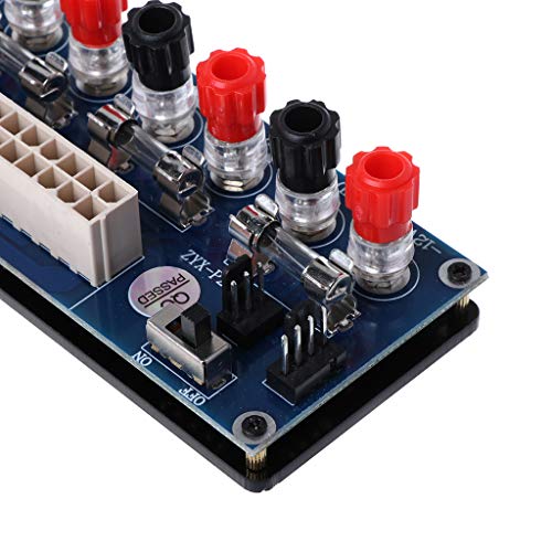 Abwan Adapter Converter, Upgrade-Version ATX-Netzteil Breakout Adapter Converter mit USB 5V-Anschluss und Isolationsplastikbasis Abwan Adapter Converter, Upgrade-Version ATX-Netzteil Breakout Adapter Converter mit USB 5V-Anschluss und Isolationsplastikbasis von Abwan