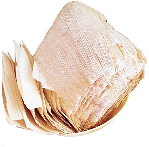 Abwan Natürliche Maisblätter, Küchenutensilien, Matte, Bastelmaterialien, 50g, Über 40-50 Blatt von Abwan