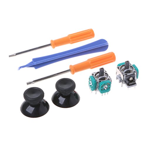 Abwan Schraubendreher Pin, Analoge Joysticks Thumbstick Cap Schraubendreher Reparaturwerkzeug für Controller von Abwan