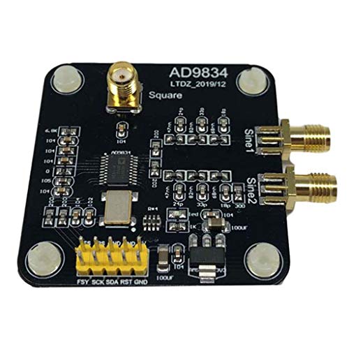 Abwan Signalgenerator, AD9834 DDS-Signalgeneratormodul Sinusdreieck Wellenform Ausgangswellengenerator Platinenquellen von Abwan