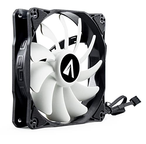 Abysm Breeze Gaming Fan for 11 Blades (PWM) 120 mm Black/White von Abysm Gaming