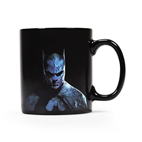 Batman - Tasse - Villains - Thermoeffekt Superhelden Kaffeebecher Logo - Joker Mug - We Are Not Afraid - Geschenkbox von Abysse Corp