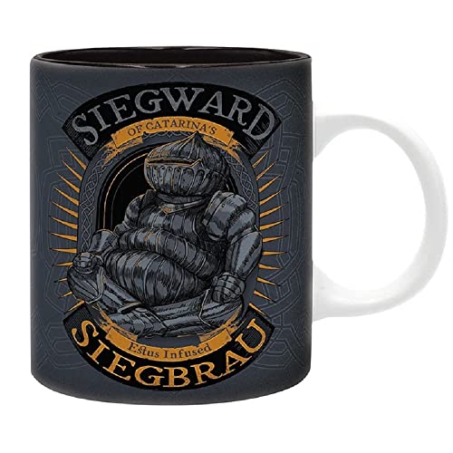 Dark Souls - Tasse - Siegward - Kaffeebecher - Crest Logo - Keramik - Geschenkbox von Abysse Corp