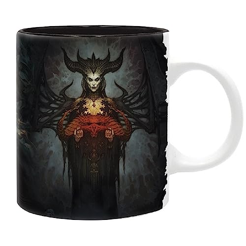 Diablo 4 - Tasse - Lilith - Kaffeebecher - Kaffeetasse Logo - Mug - Keramik - Geschenkbox von Abysse Corp