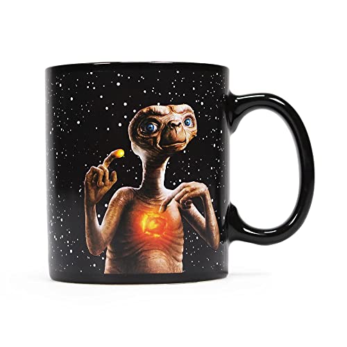 E.T. - Der Außerirdische - Tasse - ET Logo - Thermoeffekt Kaffeebecher - The Extra-Terrestrial Mug - Geschenkbox von Abysse Corp