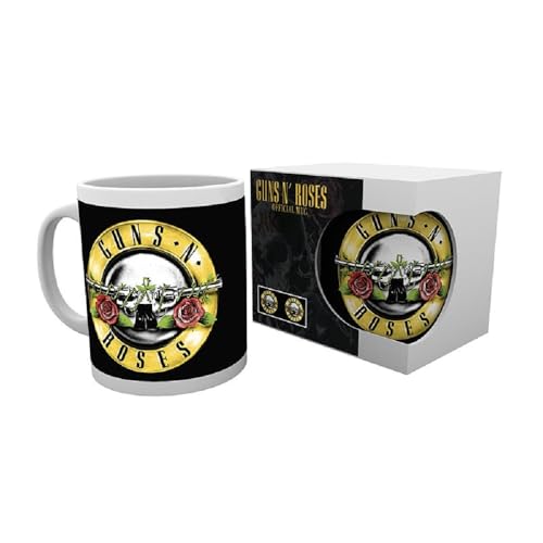 Guns N Roses - Tasse - Drum Logo - Rock Kaffeebecher - Mug - Geschenkbox von Abysse Corp