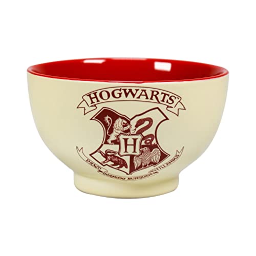 Harry Potter - Müslischale - Hogwarts - Schüssel Crest Logo - Müslischüssel keramik - Schale Schulwappen von Abysse Corp