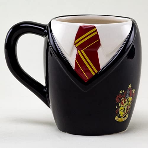 Harry Potter - Tasse - Hogwarts - 3D XXL Kaffeebecher - Gryffindor Uniform - Geschenkbox von Abysse Corp