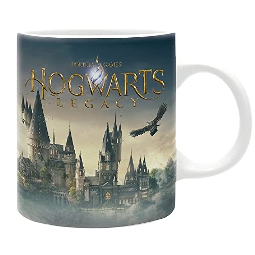Harry Potter - Tasse - Hogwarts Legacy - Kaffeetasse Logo Crest - Live the Unwritten Mug - Keramik - Geschenkbox von Abysse Corp