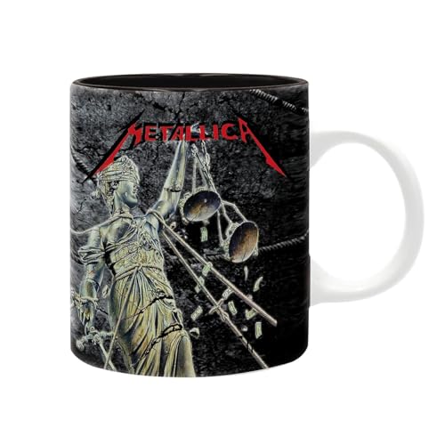 Metallica - Tasse - And Coffee For All - Rock Logo Kaffeebecher - Mug - Geschenkbox von Abysse Corp