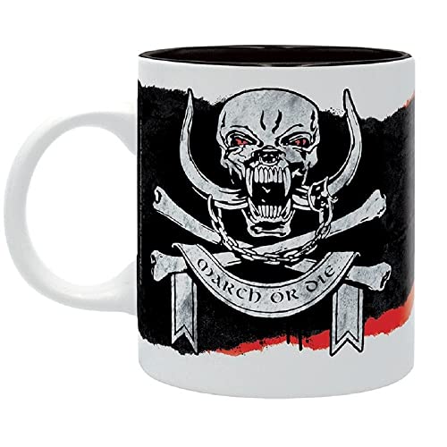 Motörhead - Tasse - March or Die - Kaffeebecher - Warpig Logo - Mug - Geschenkbox von Abysse Corp