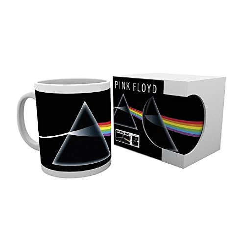 Abysse Pink Floyd - Tasse - Dark Side of the Moon - Kaffeebecher - Logo - Mug - Geschenkbox, Mehrfarbig von Abysse Corp