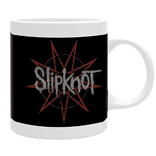 Slipknot - Tasse - Logo - Kaffeebecher - Rock Band - Mug - Geschenkbox von Abysse Corp