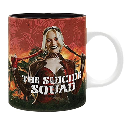 Suicide Squad - Tasse - Harley Quinn - Kaffeebecher Logo - Piecemaker - Logo - Mug - Geschenkbox von Abysse Corp